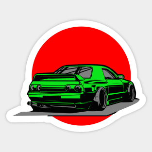 R32 skyline GTR Godzilla jdm poster Sticker